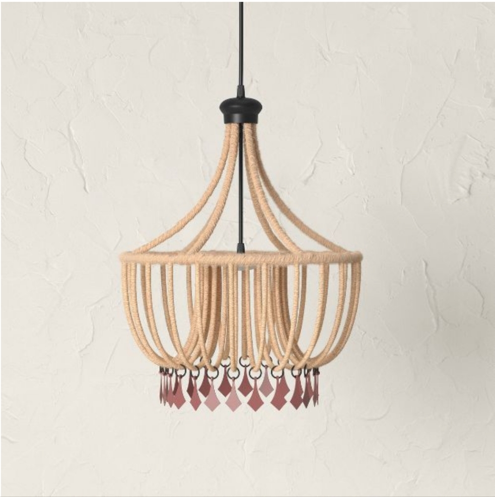 Opalhouse Jungalow Outdoor Solar Pendant Light - brand new